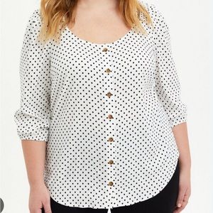 Torrid Puff Sleeve Top
